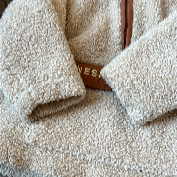 Zara Kids Cream Sherpa Jacket 18-24 months baby unisex EUC - Picture 5 of 6